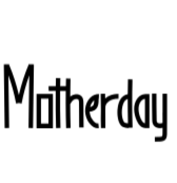 Motherday Font Preview