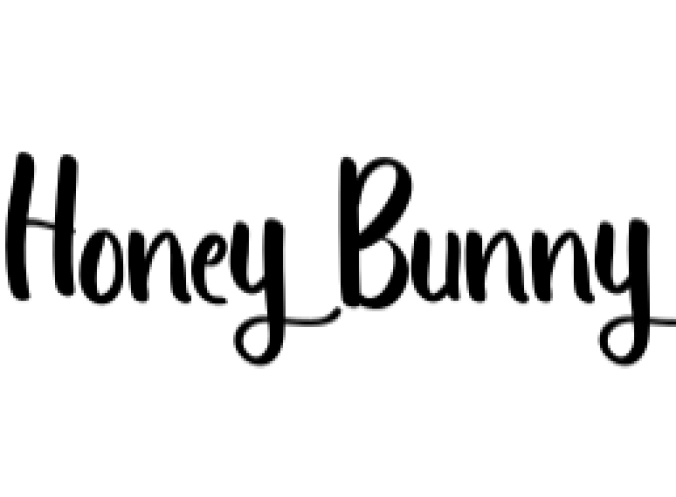 Honey Bunny Font Preview