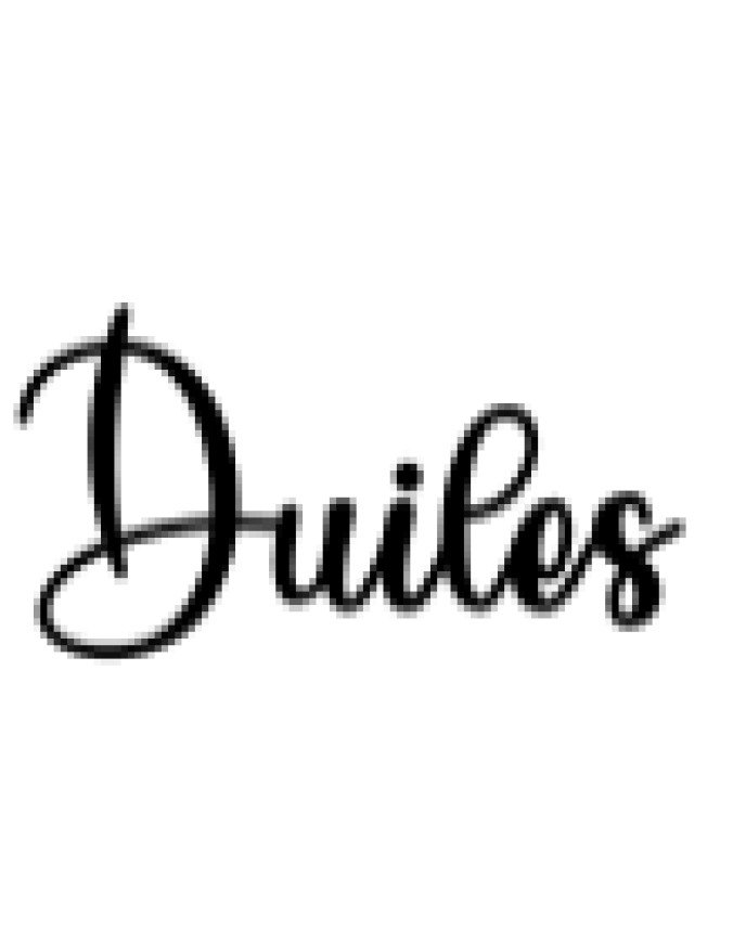 Duiles Font Preview
