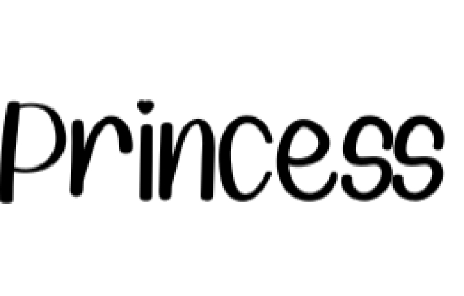 Princess Font Preview