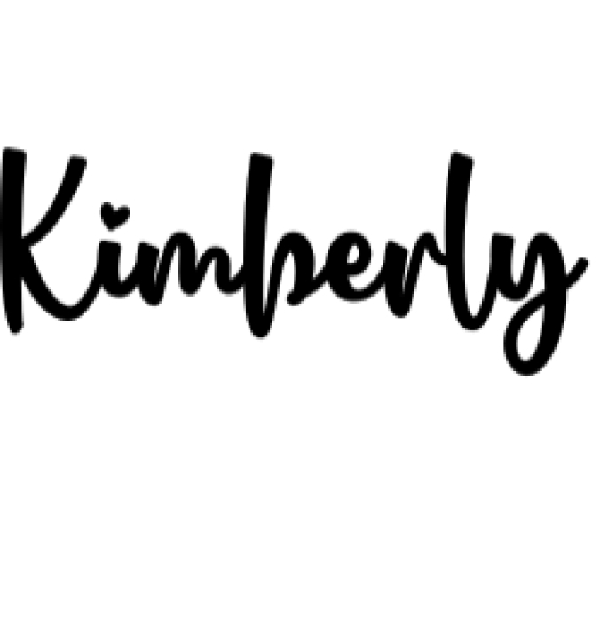 Kimberly Font Preview