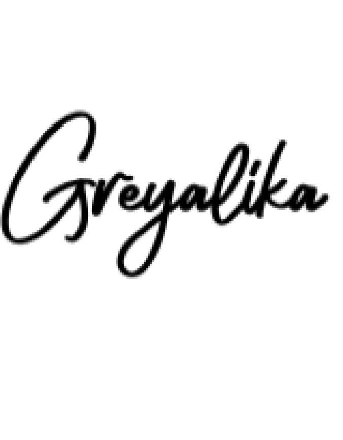 Greyalika Font Preview