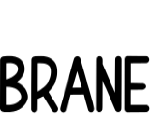 Brane Font Preview