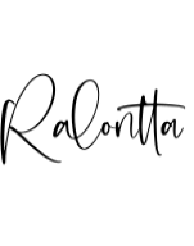 Ralontta Font Preview