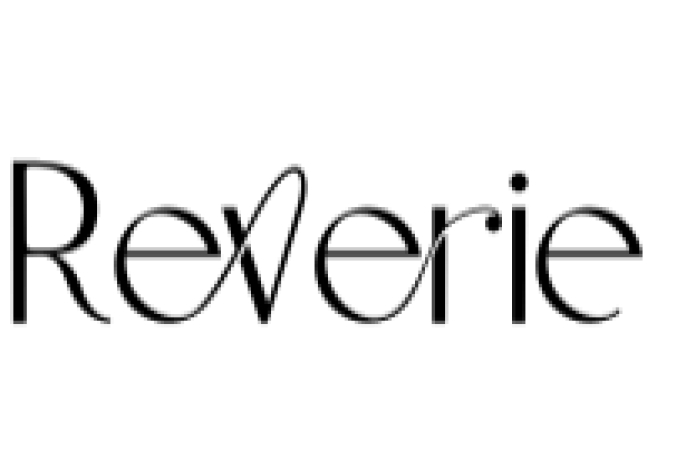 Reverie Font Preview