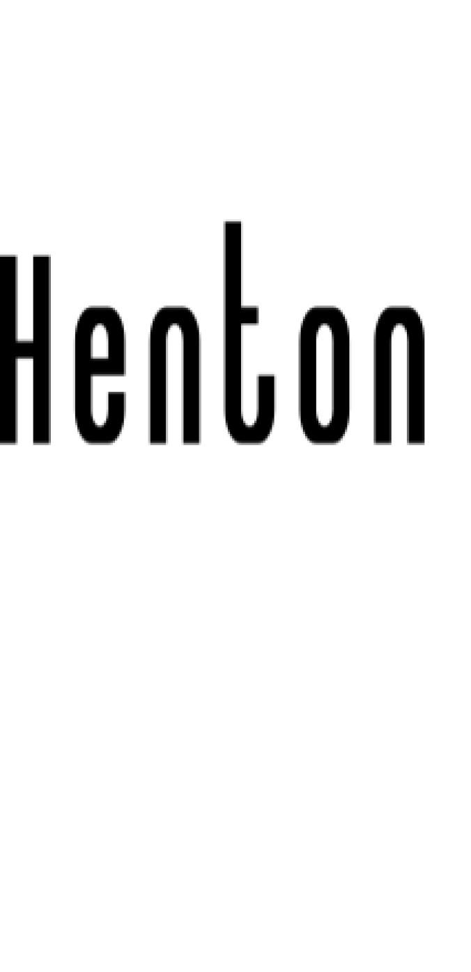 Henton Font Preview