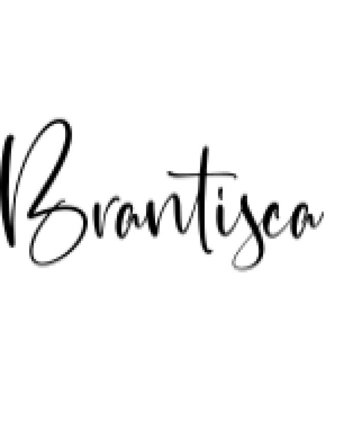 Brantisca Font Preview