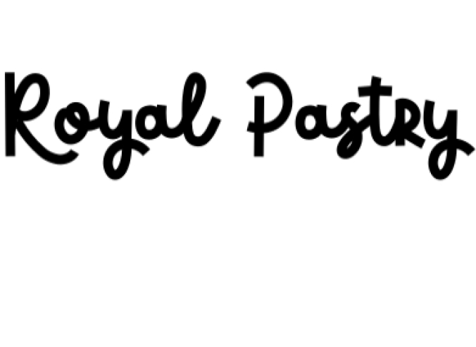 Royal Pastry Font Preview