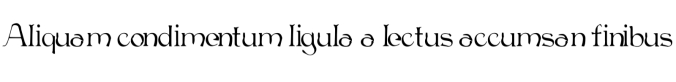 Regnisier Font Preview