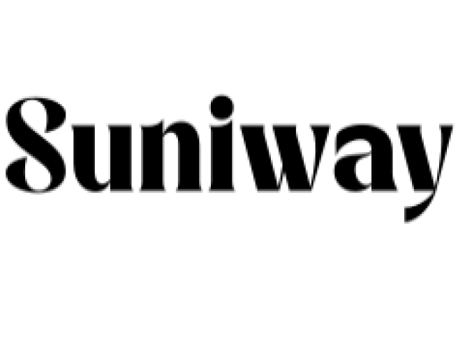 Suniway Font Preview