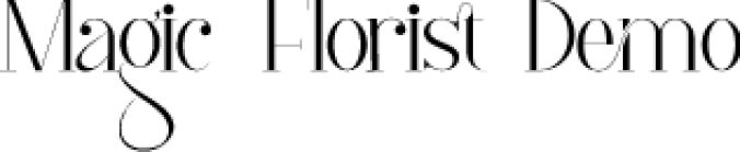 Magic Floris Font Preview