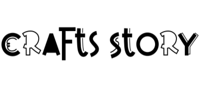 Crafts Story Font Preview