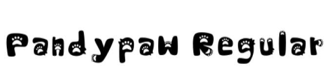 Pandy Paw Font Preview