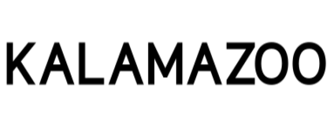 Kalamazoo Font Preview