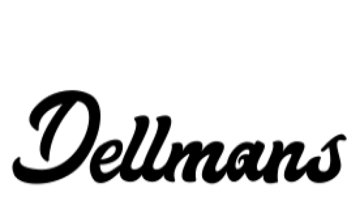 Dellmans Font Preview