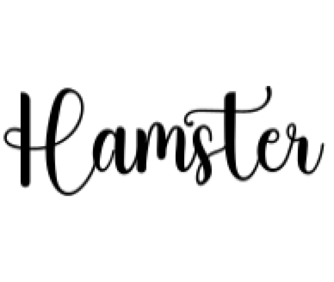 Hamster Font Preview