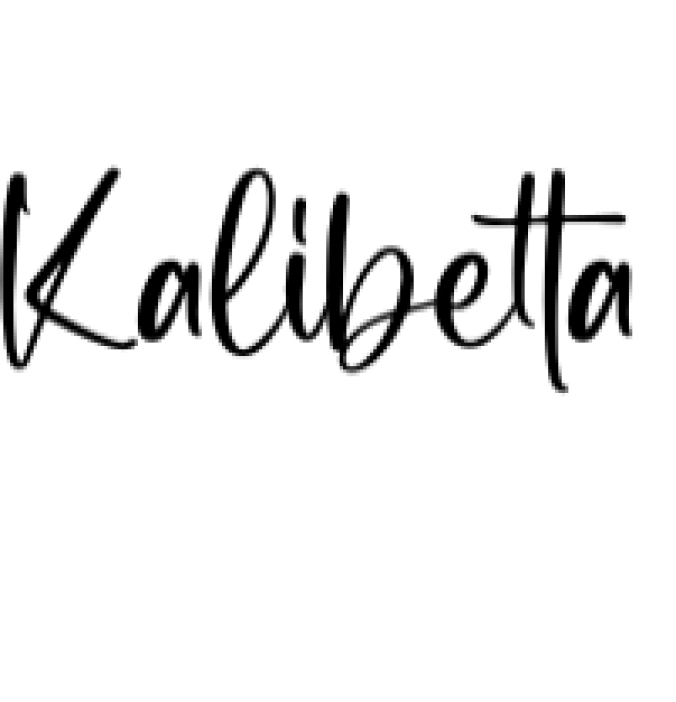 Kalibetta Font Preview