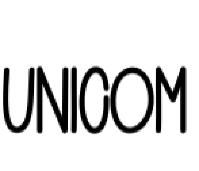 Unicom Font Preview