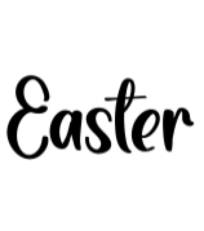 Easter Font Preview