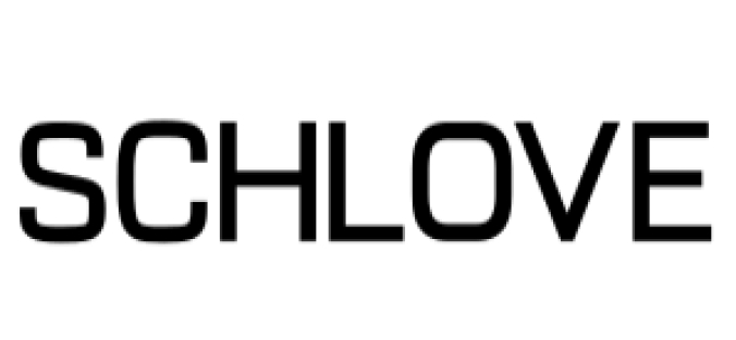 Schlove Font Preview