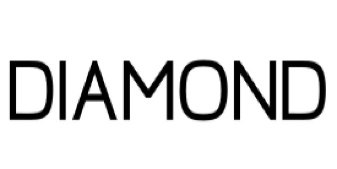 Diamond Font Preview