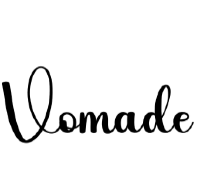 Vomade Font Preview