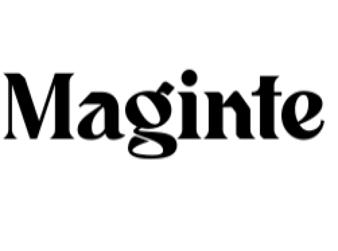 Maginte Font Preview