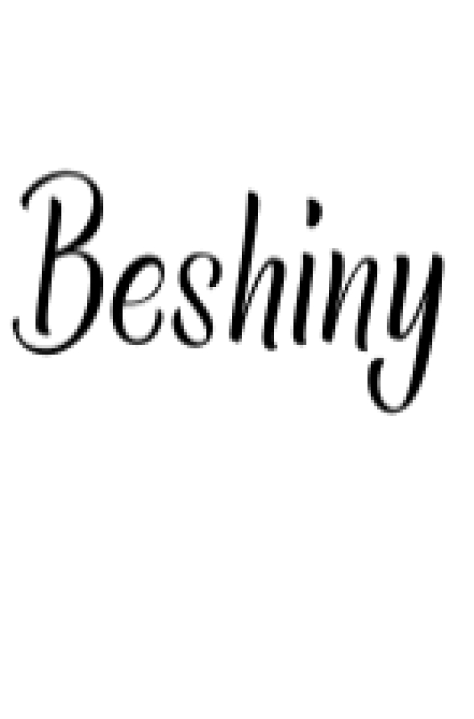 Beshiny Font Preview