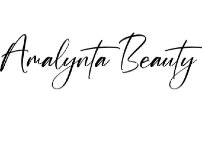 Amalynta Beauty Font Preview