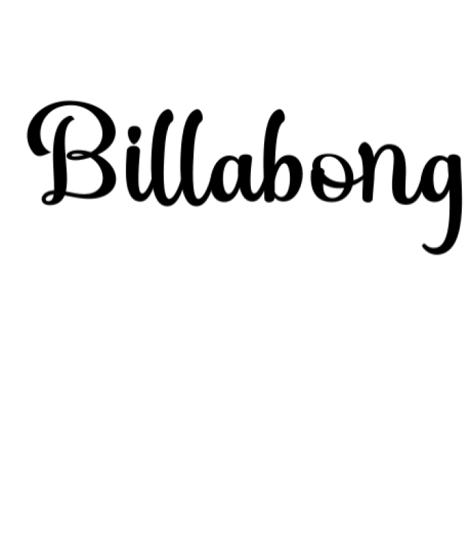 Billabong Font Preview
