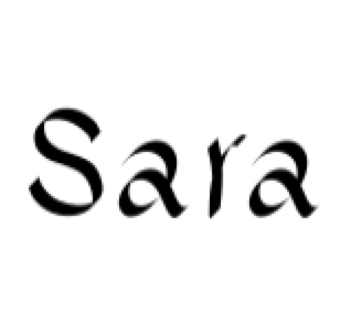 Sara Font Preview