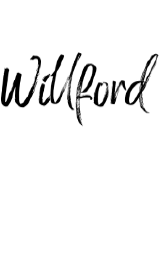 Willford Font Preview