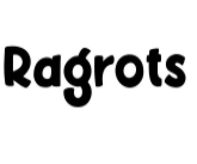 Ragrots Font Preview