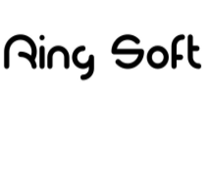 Ring Soft Font Preview