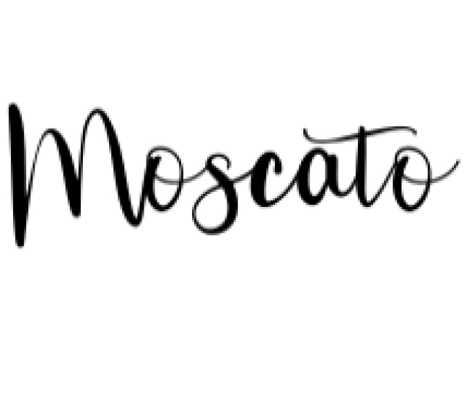 Moscato Font Preview