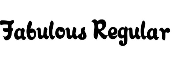Fabulous Font Preview