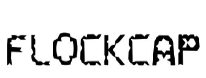 Flockcap Font Preview