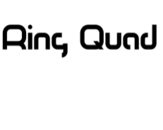 Ring Quad Font Preview