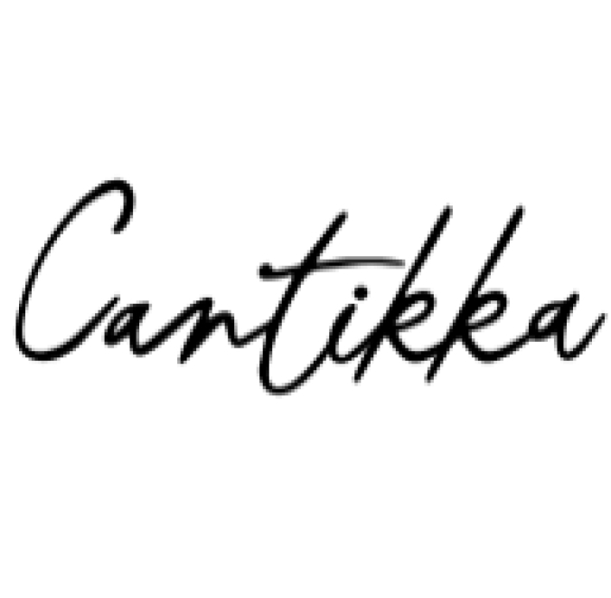 Cantikka Font Preview