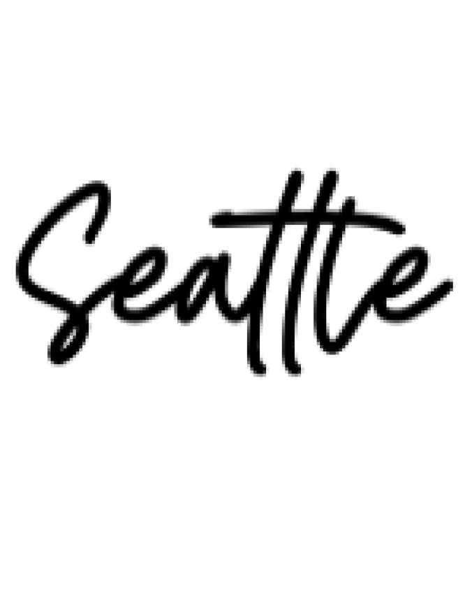 Seattle Font Preview