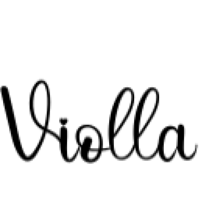 Violla Font Preview