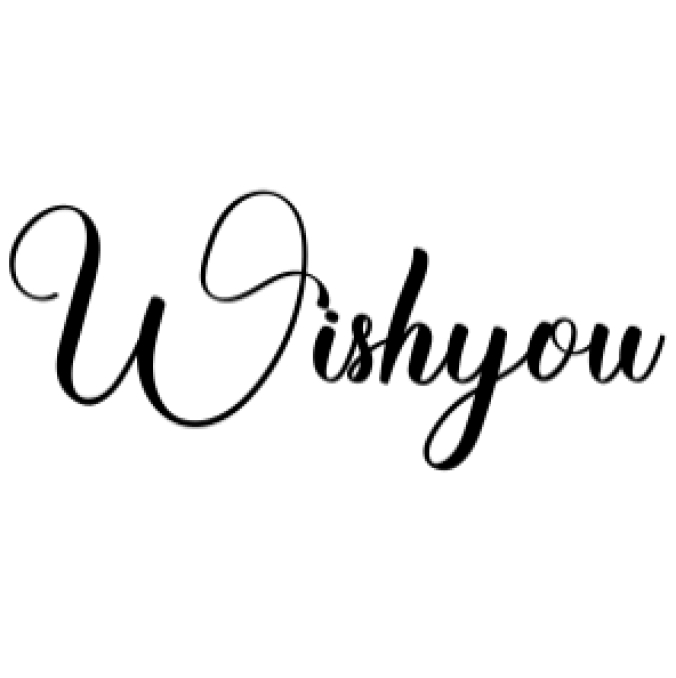 Wishyou Font Preview