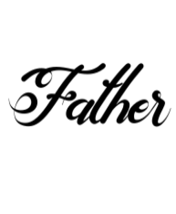 Father Font Preview