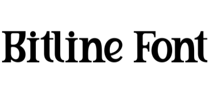 Bitline Font Preview