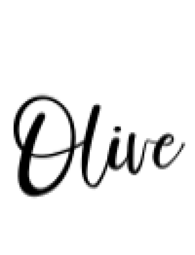 Olive Font Preview