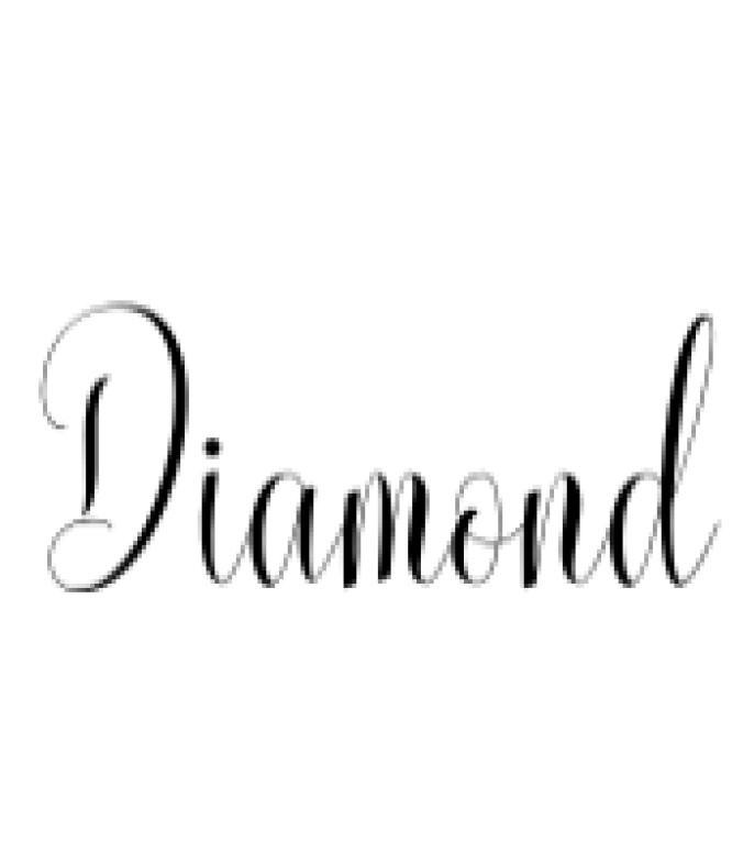 Diamond Font Preview