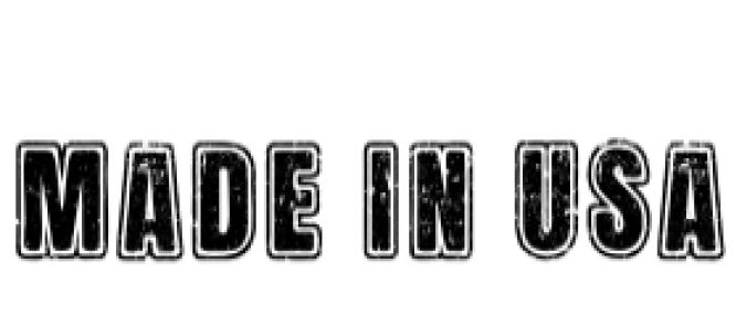 Made in Usa Font Preview