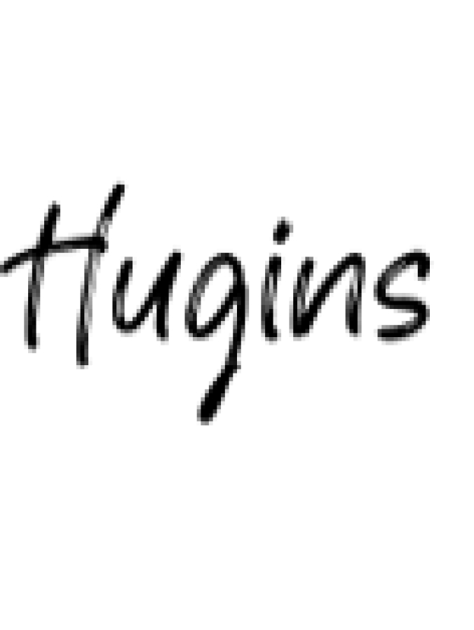 Hugins Font Preview