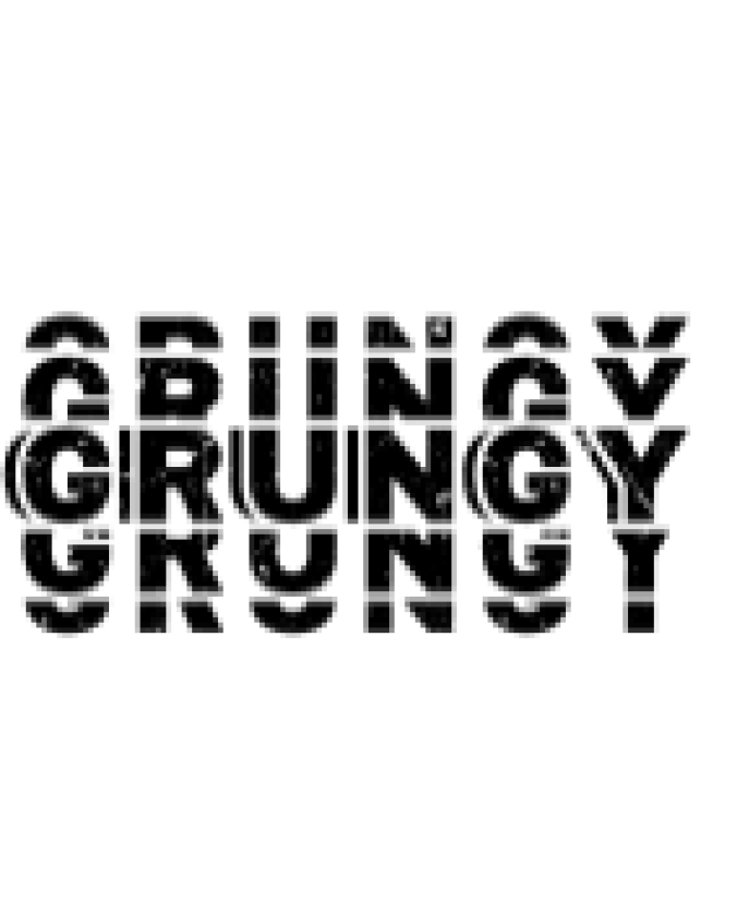 Grungy Font Preview