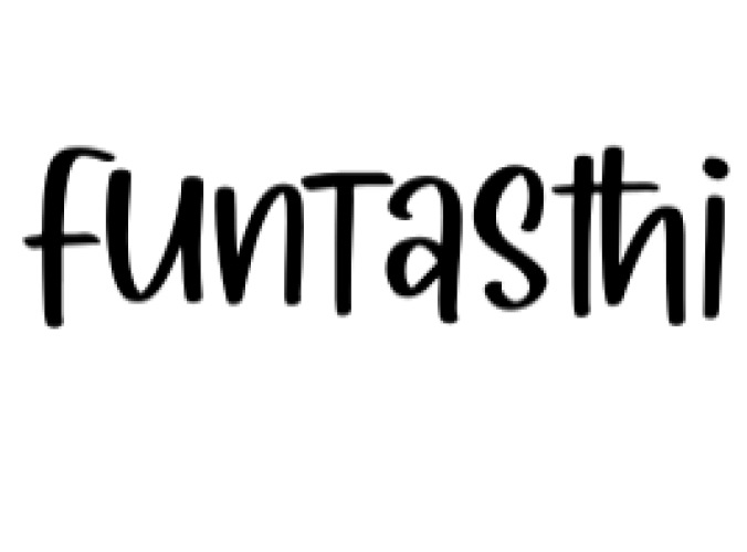 Funtasthi Font Preview